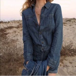 Abercrombie & Fitch denim romper (6) NWOT